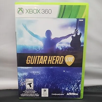Guitar Hero Live Xbox 360 Game No Manual MINT DISC Fast Shipping • $9.99
