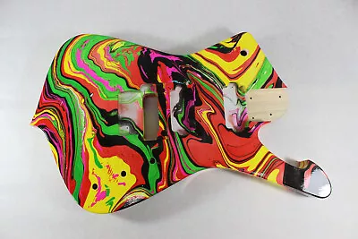 DNA Swiredl Iceman HxH Guitar Body - Fits Ibanez 6 String RG  Necks - J1707 • $354.99