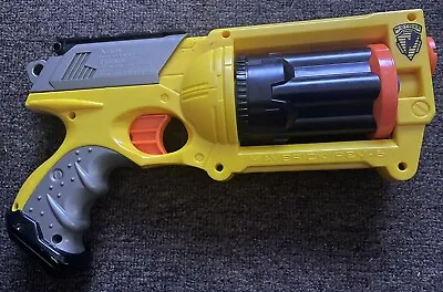 Nerf Maverick Rev-6 Gun Blaster Toy Shooter With Darts Bullets • $27