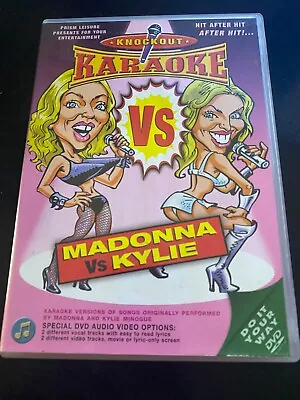 Knockout Karaoke: Madonna Vs Kylie (DVD 2005) • £1.95