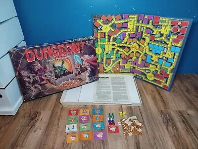 Vintage 1981 Dungeon Fantasy Board Game TSR Game Wizards Monsters Treasure • $49.99