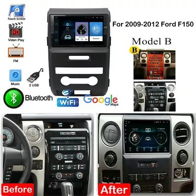 9'' Android 10.1 Player Stereo Radio GPS Navigation WIFI For 2009-2012 Ford F150 • $200.84