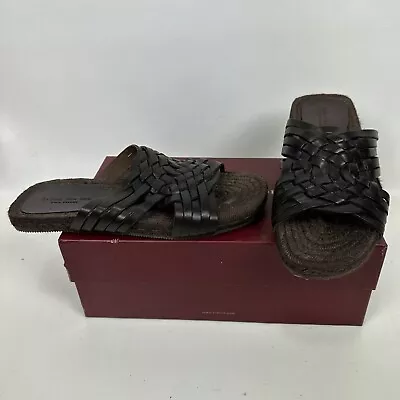 To Boot New York Mayan Woven Leather & Rope Sandals Adam Derrick Men’s Size 11 M • $149.99