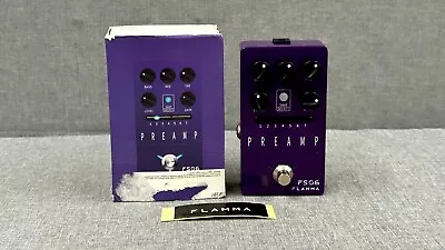 FLAMMA FS06 Preamp Pedal Digital Guitar Effects Pedal With 7 Preamp Models • $69.99