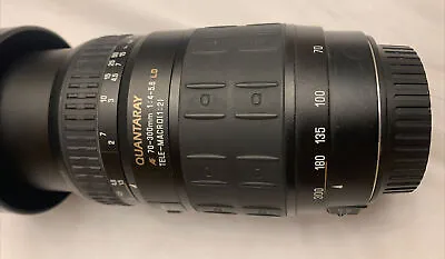 Quantaray 70-300mm 1:4.-5.6 LS-Lens For Canon • $74.99