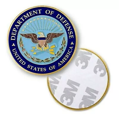 Dod Department Of Defense 1.75  Adhesive Medallion Challenge Coin • $39.99