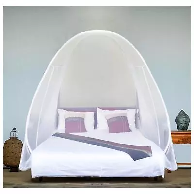 Even Naturals Luxury Mosquito Net Pop Up Tent Large - For Twin To Queen Size ... • $92.18