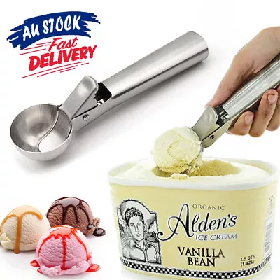 Maker Mould Tool Ice Cream Dough Stainless Steel Tong Meatball Scoop • $10.19