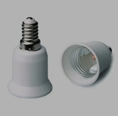 £2.90 • Buy Small Edison Screw SES E14 To Edison Screw ES E27 Light Bulb Adaptor Lamp Holder