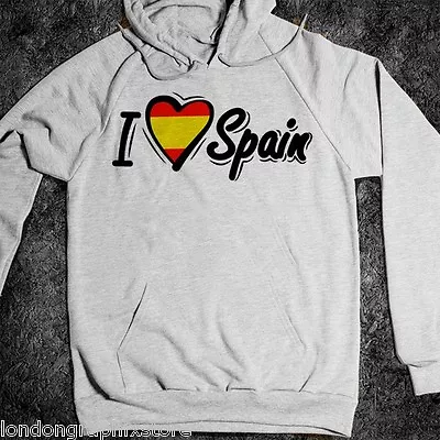 Spain Hoodie T-Shirt Flag Soccer Football Espana Futbol Ibiza Barcelona • $49.99