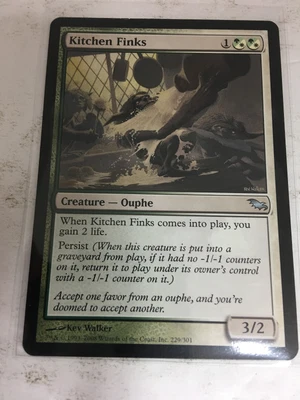 $2 • Buy 1x Kitchen Finks NM , English Shadowmoor Uncommon MTG Magic