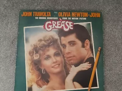 £10.13 • Buy Grease 12  Original Film Movie Sountrack 1978 Double Vinyl LP Record