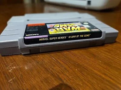 Marvel Super Heroes: War Of The Gems (Super Nintendo SNES 1996) Cart Only TESTED • $50