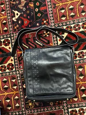 Oroton Large Leather Cross Body Bag/satchel • $75