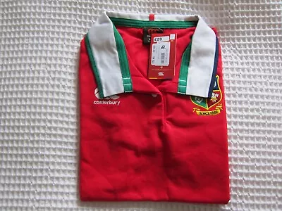 BNWT Ladies Canterbury British And Irish Lions S/S Classic Jersey - Size 14 (L) • £14.99