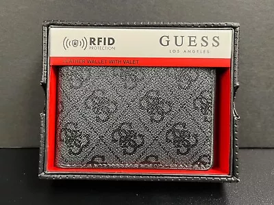 Guess Men's RFID Bifold With Coin Pocket Wallet #31GU130036 #27 • $20