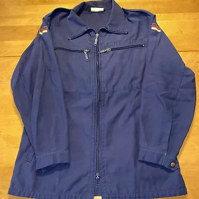 Vintage Schwarz Passau German Blue Military Jacket • $25.24