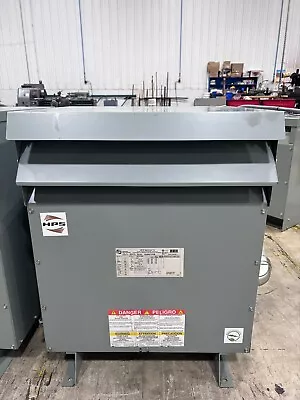 Hps 112.5kva Transformer 240v Pri 208y/120v Sec 3 Phase Nema 3r Sg3a0112db • $2582