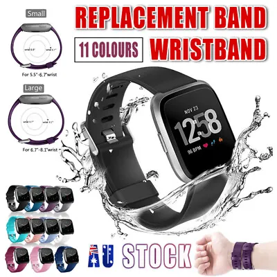 For Fitbit Versa /Lite /Versa 2 Replacement Band Wristband Silicone Sports Watch • $3.92