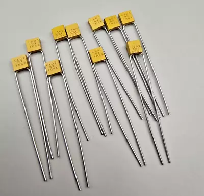 Qty 10 Pcs. CK 05 BX 104K 50 V Film Capacitors CRL 8241   .1uF  100000 PF  • $5.59