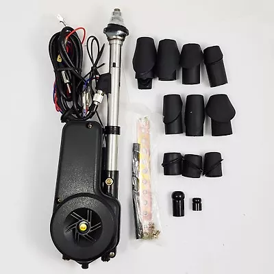 £57.96 • Buy Universal Retractable Electric Antenna / Aerial Kit For Classic Cars AJM1112X