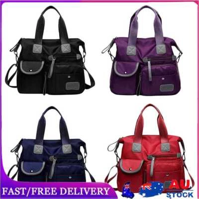 $20.39 • Buy Multiuse Women Travel Waterproof Nylon Shoulder Mummy Messenger Handbags