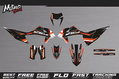 Graphics Kit For KTM EXC EXC-F 125 250 300 350 450 2020 2021 2022 2023 Decals • $252.89