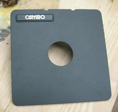 Cambo SC Monorail 162mm Lens Board For Copal 1 41.8mm Hole • £69.95