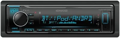 Kenwood KMM-BT322 Digital Media Receiver With Bluetooth Car Audio Stereo NO CD • $89.95