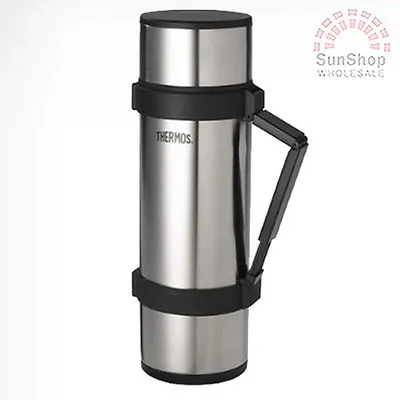 100% Genuine! THERMOS Stainless Steel 1.8L Vacuum Insulated Flask Bottle Deluxe! • $69.95