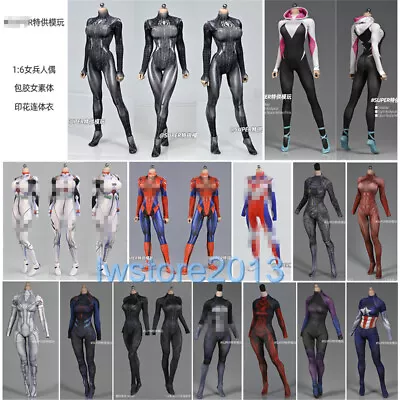 1:6 Tights Bodysuit Clothes Outfit For 12  Female Phicen TBL JO Figure Body Toys • $28.77