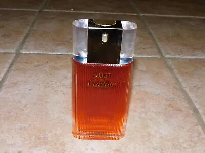 Must De Cartier Women Edt 3.3 Oz / 100 Ml Spray Full New • $69