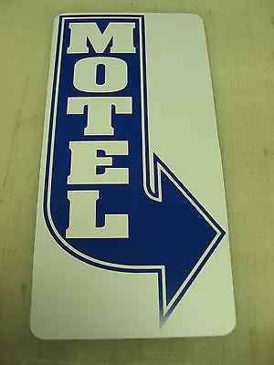 Vintage Style MOTEL Metal Sign Motorcycle Hot Rod Car Truck Shop Garage Bar HWY • $13.45