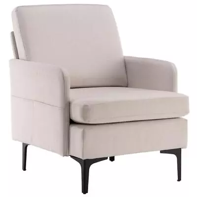 FCH Upholstered Single Sofa Lounge Armrest Chair Modern Living Room Bedroom Home • $107.99