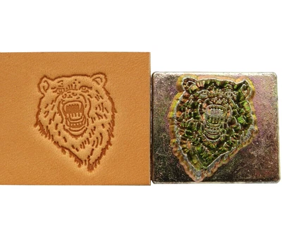 £14.25 • Buy Craftool Lvan Tandy. 8366 Growling Bear Head.  2D Leather Stamp Tool.