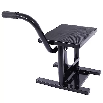 Motorcycle Dirt Bike Stand Lift Jack Steel 11-16.5  Adjustable 330 LBS Load • $58.52