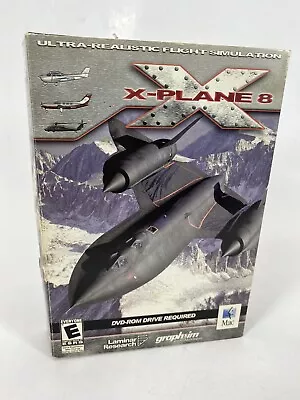 $17.97 • Buy X-PLANES 8 Flight Simulator For Mac OS X By Graphsim Entertainment (2004)