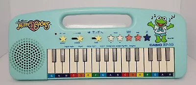 $39.99 • Buy Vintage; 1987, Jim Henson’s Muppet Babies Kermit Casio Keyboard EP-10  Working