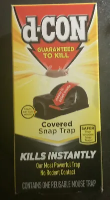 D-CON Reusable Covered Mouse Snap Trap (1) • $10
