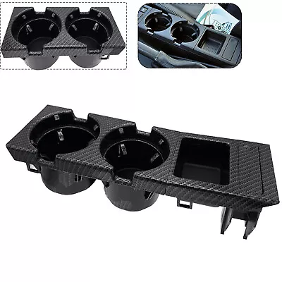 Carbon Fiber Cup Holder For BMW E46 3 Series 323 325 328 1998-2005 51168217953 • $21.69