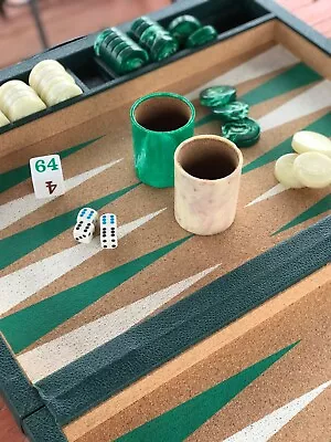 Vintage Crisloid Backgammon Set- Tournament Size • $350