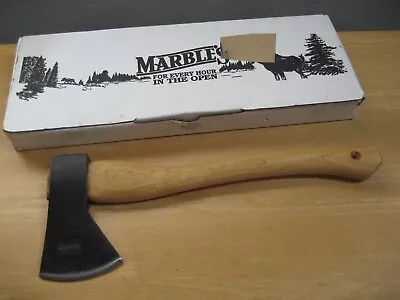 Marbles 16” Hatchet Wooden Handle 3.5 Inch Blade Camping • $49.99