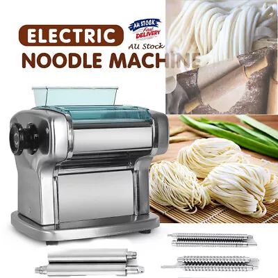 Household Electric Noodle Machine Pasta Maker Stainless Steel Dumpling Wrapper.. • $209