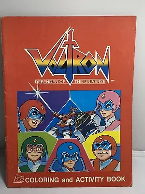 Voltron Coloring & Activity Book 1985 Modern Publishing *USED* • $9.95