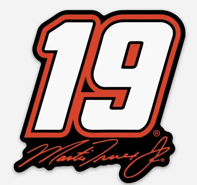 Martin Truex Jr. NASCAR  # 19 Sticker Decal • $2.99