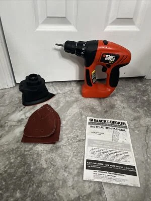 £14.36 • Buy Black & Decker SET: FireStorm 12V MT1203 Multi-tool Cordless Drill, Sander READ!
