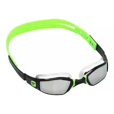 Michael Phelps Ninja Adult Unisex Goggles Black/Green W/Pouch • $27.99