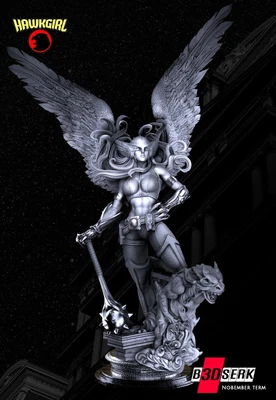 $60 • Buy Hawkgirl Sculpture 1/10 1/8 1/6 Unpainted Scale Resin Statue Model Kit