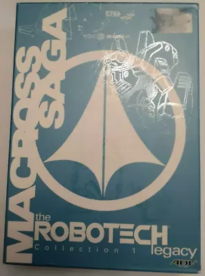 Robotech Legacy - Vol. 1: The Macross Saga (DVD 2001 3-Disc Set) • $10.99