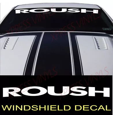 Ford Mustang ROUSH GT SHELBY Vinyl Decal Sticker Windshield Window • $18.95